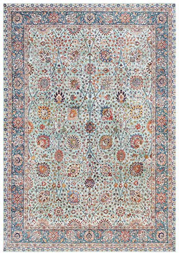 Elle Decoration Mahal - Tappeto Orientale A Pelo Corto, Stile Vintage, Motivo Orientale, Per Soggiorno, Sala Da Pranzo, Corridoio O Camera Da Letto, C