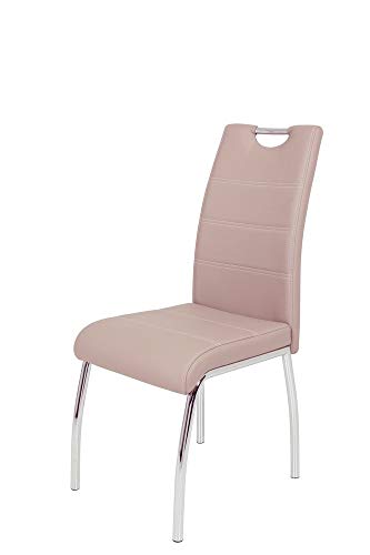 Home Factory Sedia Susi S 34 Cromo/Cappuccino