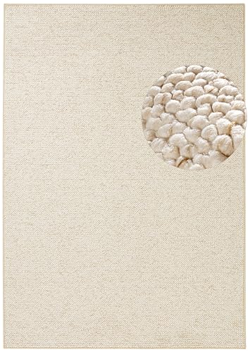Bt Carpet Wolly Tappeto, Polipropilene, Crema, 160X240 Cm