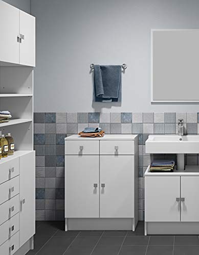 Symbiosis Combi Mobile Basso, Bianco 60X29,6X81,5 Cm