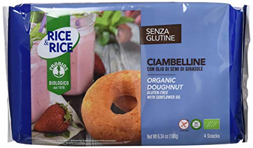 Probios Ciambelline Bio Senza Glutine, Mutuabili - Confezione Da 6 X 45 G
