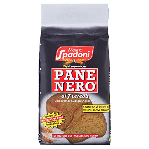 Molino Spadoni Farina Pane Nero, 1Kg
