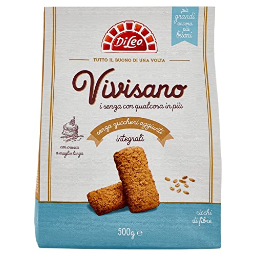 Di Leo Vivisano Biscotti Integrali, 500G