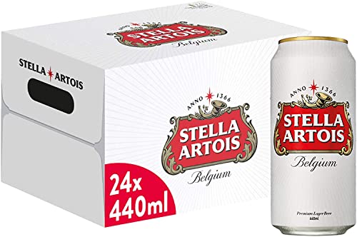 Stella Artois, Birra Lattina - Pacco Da 24X44Cl