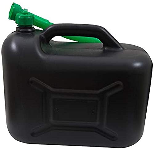 Bidón Carburante Può 20 Litri Con Approvazione Nera Delle Onu