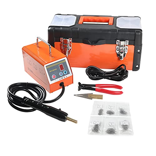 Beley 30W Auto Bumper Kit Di Riparazione Saldatrici Di Plastica, 220V Calda Cucitrice Di Plastica Della Saldatore Saldatura Elettrica Pistola Con 600P