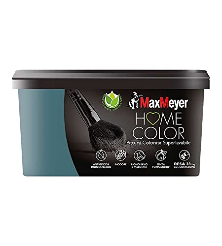 Maxmeyer Pittura Colorata Superlavabile Home Color Grattacielo 2,5L