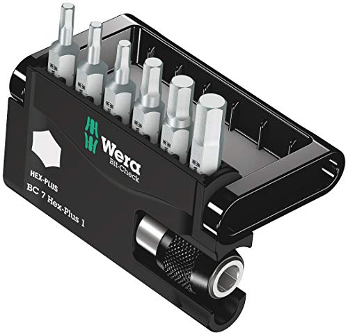 Wera, Bit-Check 7 Hex-Plus 1, 7 Pezzi