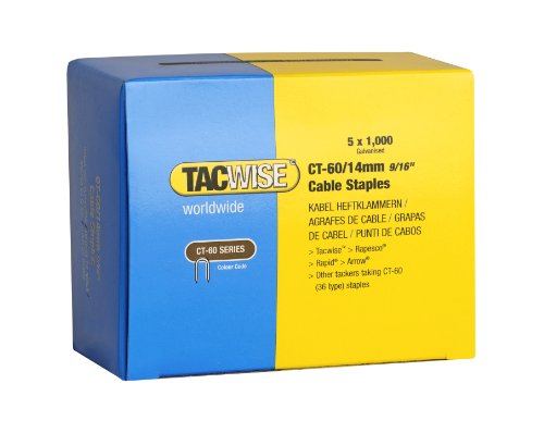 Tacwise 0356 140/10Mm Punti Zincati, Argento, 14Mm