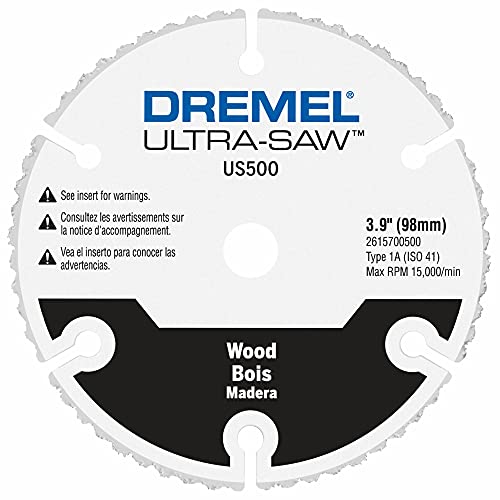 Dremel Us500 – 01 Ultra-Saw 10,2 Cm Carburo Ruota Di Taglio Di Legno