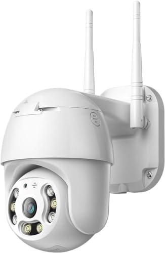 Squado - Telecamera Esterna Full Hd 1080P Solo Movimento Wireless Ip Ptz Per Videosorveglianza Wifi