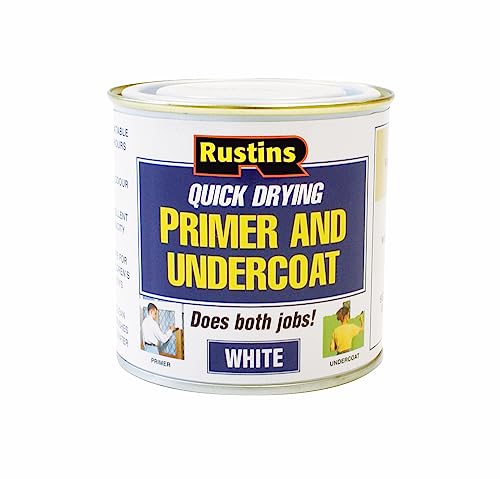 Rustins Whpu250 250Ml Quick Dry Primer/ Undercoat - White By Rustins