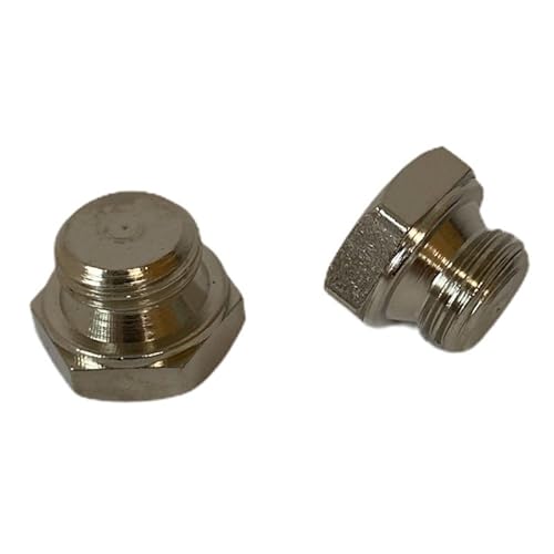 Tappo Ottone Nichelato 1/4" Per Corpo Elettropompa Lowara 168420170