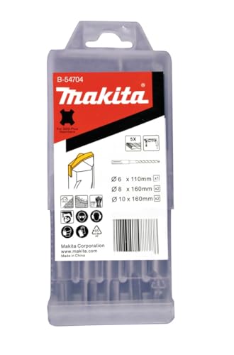 Makita B-54704 Set Punte Sds-Plus 6-10 Mm