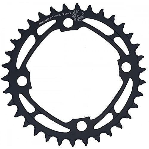 Plato Sram X-Sync2 Eagle 34D Bcd 104 Acero Negro