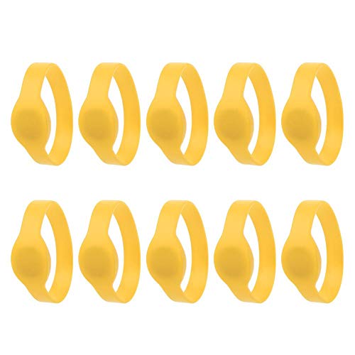 Braccialetto Rfid, Braccialetti In Silicone, 10 Pezzi 125 Khz Rfid Braccialetto In Silicone Braccialetto Ip68 Carta D'Identità Impermeabile Per Piscin
