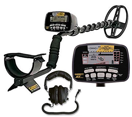 Garrett At Gold Metal Detector + Casco Ms-2 At