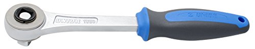 Unior 600909 - Carraca 1/2" Con Cuadradillo Pasante Serie 190.9/2Bi
