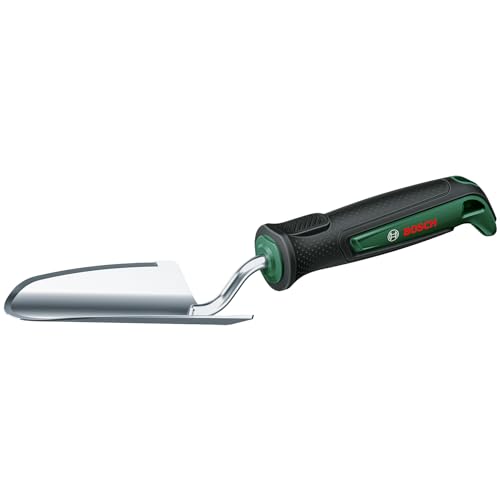 Bosch Trapiantatore Largo Manuale Da Giardino (Per Scavare O Diserbare; Robusto; Acciaio Inox; Softgrip; Ergonomico)