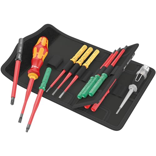 Wera Kraftform Kompakt Vde 16 Extra Slim 1 Tool Finder, 16 Pezzi