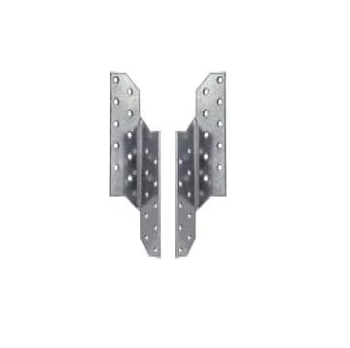 Masidef Hv3600 - Connex - Giunto Piegato Sfalsato Zincato Destro Spessore Mm2 35X35X170