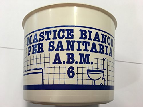 Mastice-Stucco Bianco Professionale Per Sanitaria 900 Grammi