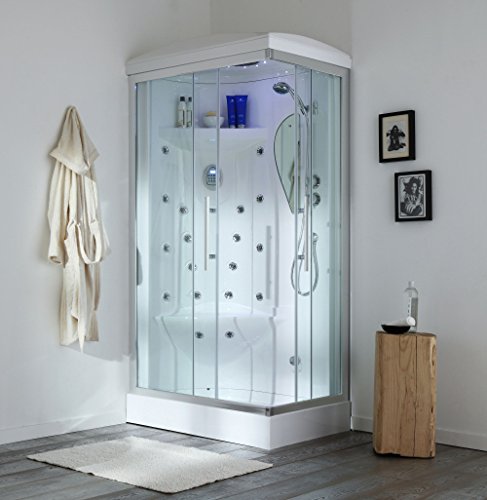 Kiamami Valentina Cabina Doccia Idromassaggio 70X90 Sinistra | Iride