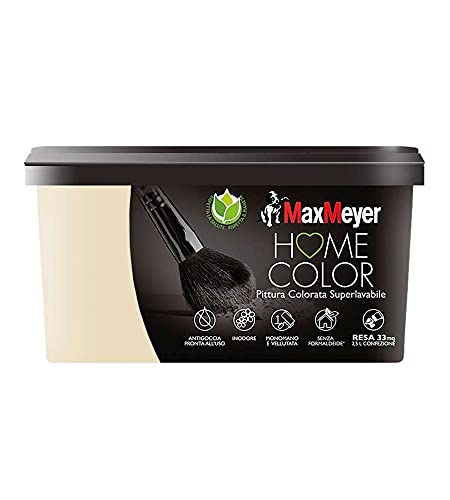 Maxmeyer Pittura Colorata Superlavabile Home Color Canapa 2,5L