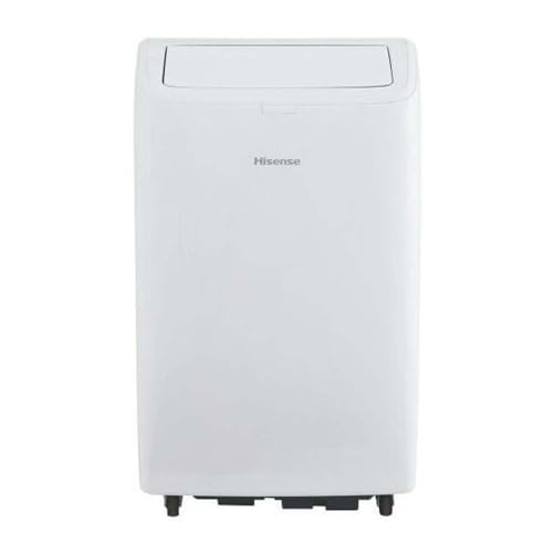 Hisense, Apc09Qc, Climatizzatore Portatile,2.6Kw, 9000Btu/H 4-In-1 (Raffrescamento, Riscaldamento, Ventilazione, Deumidificazione), 63Db, Led Display,
