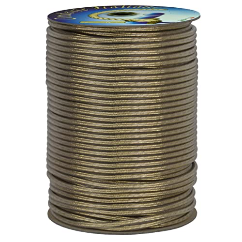 Corderie Italiane 006074182 Filo Stendibiancheria Acciaio Ottonato Trasparente 5 Mm - 50 Mt