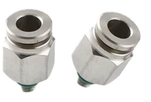 Raccordo Pneumatico V2A M5 Su Tubo Pneumatico In Acciaio Inox V2A (M5 - 6 Mm)