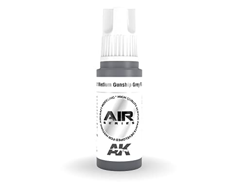 Ak Acrylics 3Gen Aircraft Ak11881 Medium Gunship Grey Fs 36118 (17Ml)