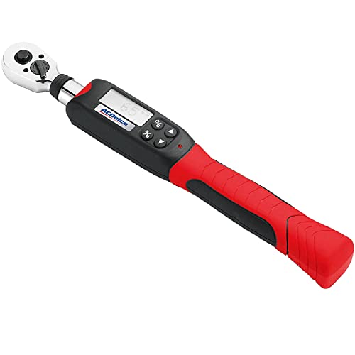 Acdelco Arm601-3 3/8” Digital Torque Wrench (5-50 Nm) With Buzzer, Led Flash Notification, Protective Case & Iso 6789 Standards With Certificate Of Ca