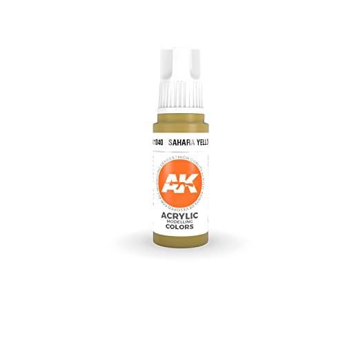 Ak Interactive 3Rd Gen Acrylic Sahara Yellow 17Ml