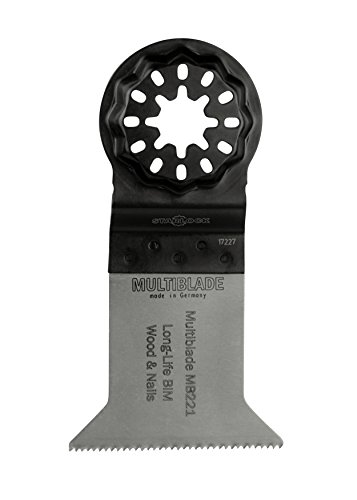 Multiblade Starlock Mb221 - Lama Universale Per Sega Bimetallica 50 Mm (Legno, Metallo, Rame, Alluminio, Chiodi, Pvc, Plastica)
