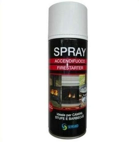 Accendi Fuoco Spray 520 Ml Accendifuoco Per Camini E Barbecue Cilvani