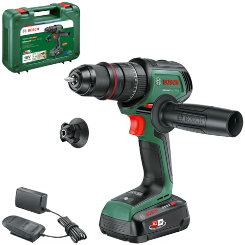 Bosch Trapano Battente-Avvitatore Batteria Advancedimpact 18V-80 Quicksnap (Foratura A Percussione/Avvitamento; 18V; Brushless; 82Nm; Mandrino Metallo