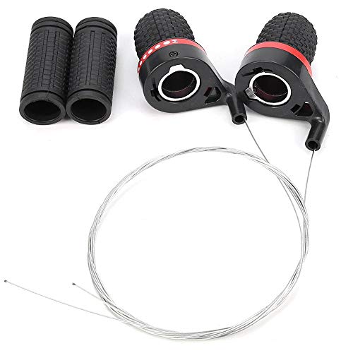 Vgeby1 1 Paio Di Manopole Per Bicicletta, Deragliatore Di Velocità Bicicletta Maniglia Del Freno A Bicicletta Twist Shift Per Mtb
