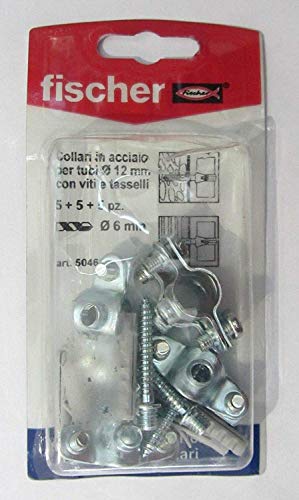 Collari Acciaio Con Tasselli Mm 12K Pz 5 (053979)