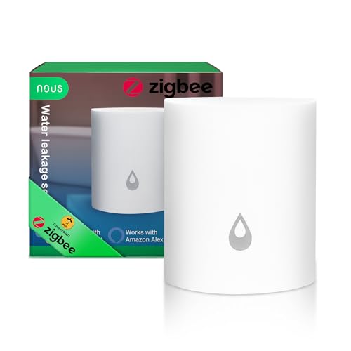 Nous E4 Rilevatore Intelligente Di Perdite D'Acqua Zigbee: Proteggi La Tua Casa Dai Danni Dell'Acqua