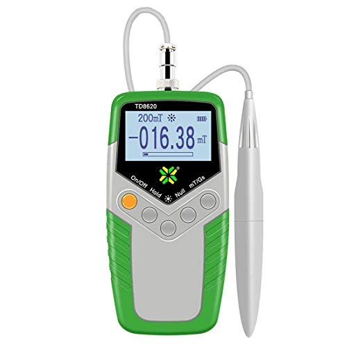 Toplionace Palmare Digitale Gauss Meter Alta Precisione Td8620 Gaussmetro Flussometro Superficie Magnetica Campo Tester Con Sonda 0-2400Mt