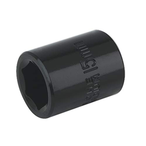 Sealey Is3815 15 Mm 3/8 Sq Drive Impact Socket
