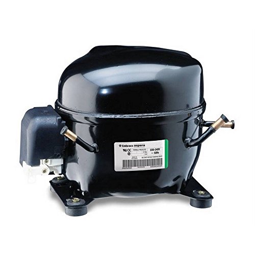 Compressore Gas R404A R507 Ermetico - 3/8 Hp - 8,7 Cm3 - Embraco Aspera Nek6210Gk