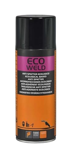 Faren Eco Weld S, Antispatter Per Saldature Perfette,A Base Acqua Non Infiammabile, Evita L'Adesione Di Scorie, 400Ml