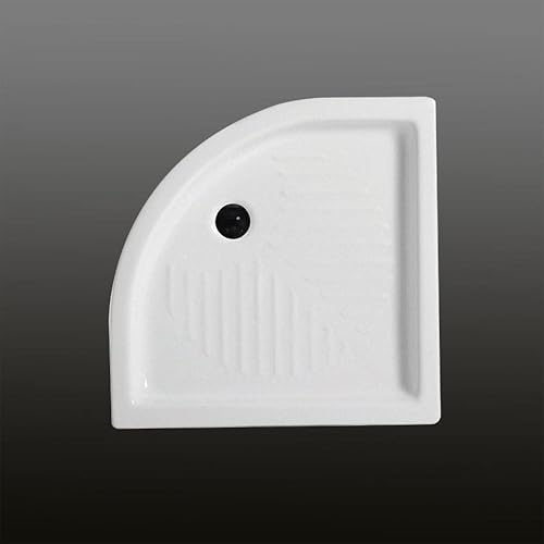 Piatto Doccia 80 Cm Semicircolare In Ceramica Serie Topazio
