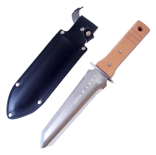 Coltello Da Scavo, Coltello Da Giardino In Acciaio Inox - Hori Hori Nisaku Miyamatou 832 Made In Japan