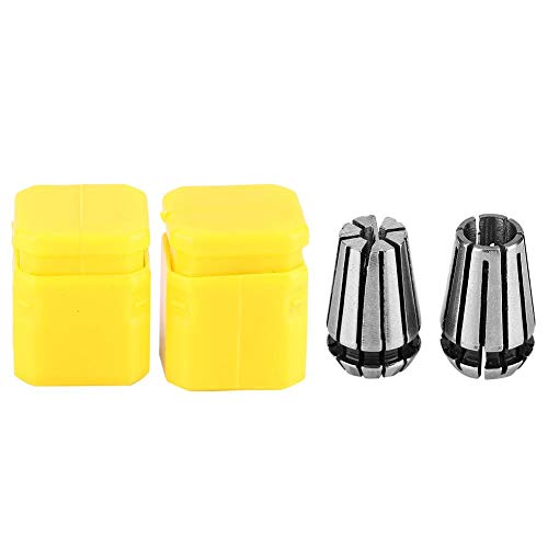Molla Collet, 2 Pezzi Er11 1/4 "1/8" Supporto Mandrino A Molla In Acciaio 65Mn Per Macchina Cnc E Utensili Di Tornio Di Fresatura
