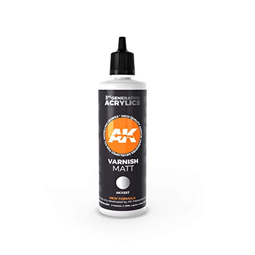 Ak11237 | Ak Interactive 3Rd Gen: Matt Varnish 3Rd Generation/Vernice Opaca | 10