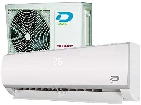 Climatizzatore Mono Split 3.5 Kw 12000 Btu R32 A++/A+ Diloc Frozen Pro - Wifi Integrato