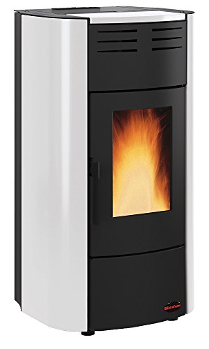 Stufa Pellet Kw 20,3 Raffaella Idro Bianca